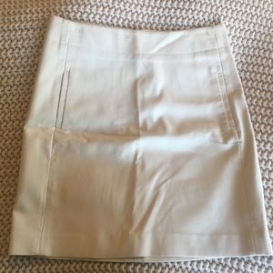 LOFT Ivory/Cream Pencil Skirt